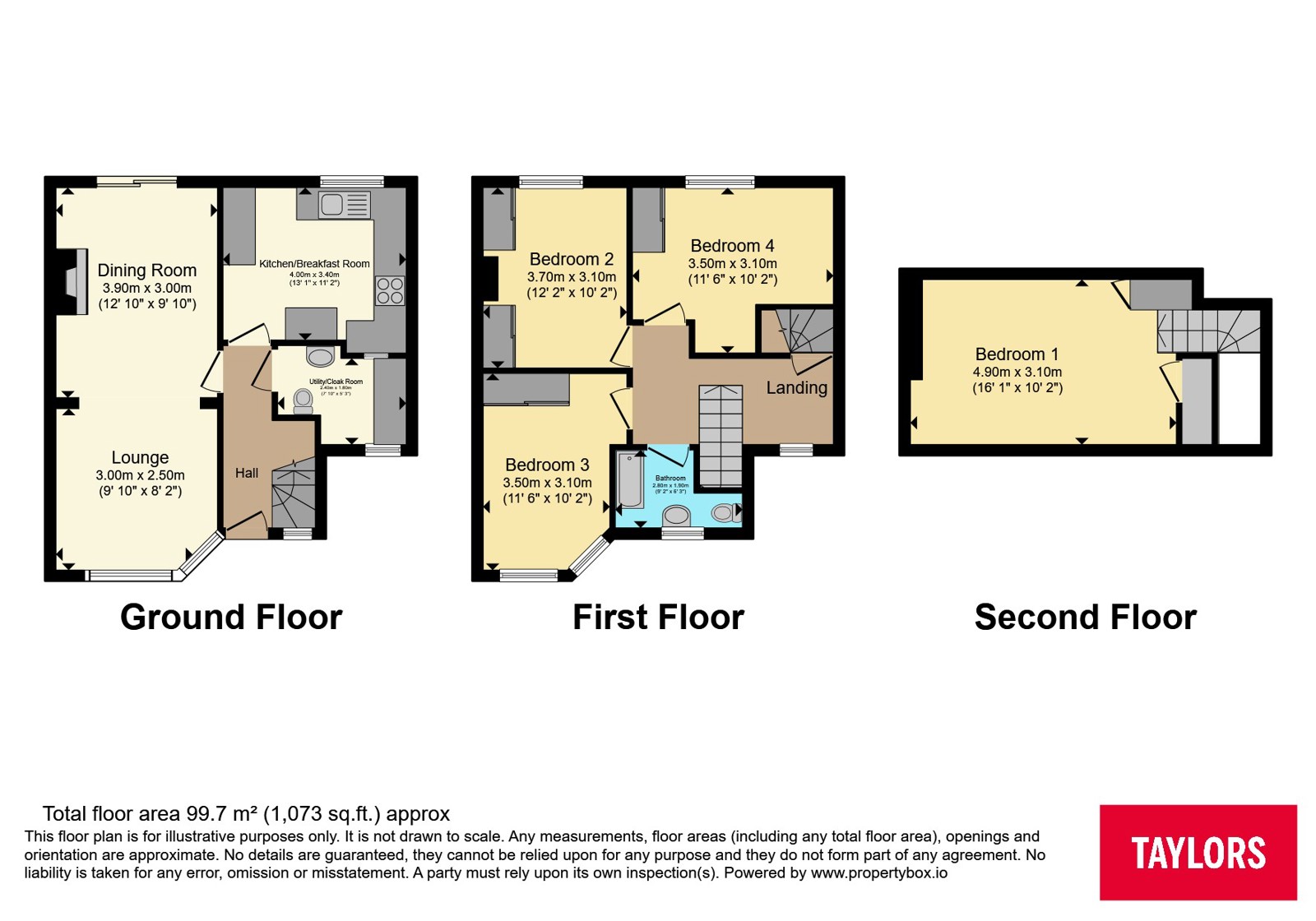 2, Brookfield Road, Milton Keynes floorplan