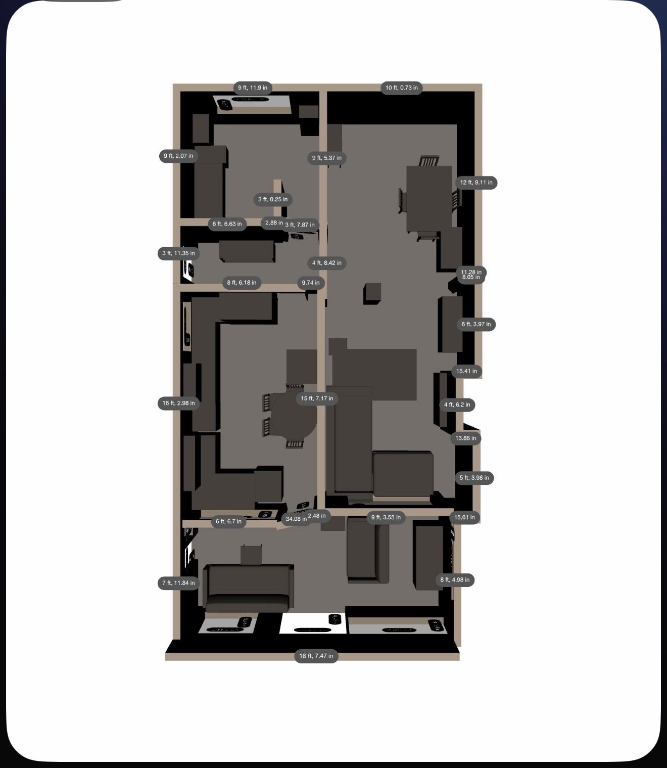 12, Pantycefn Road, Blackwood floorplan