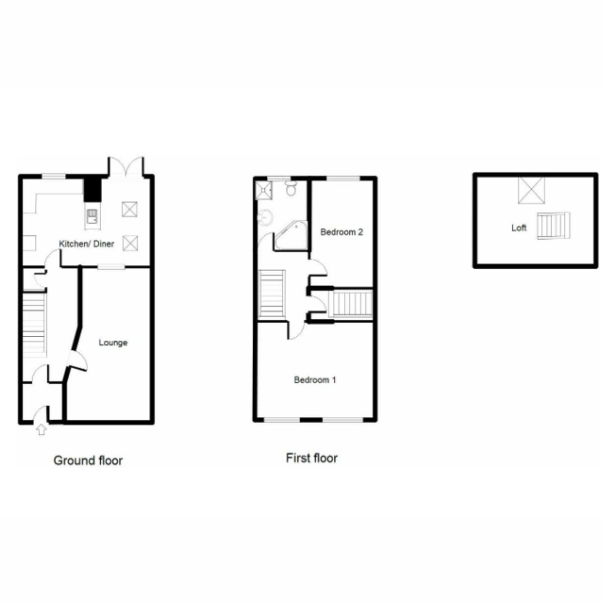 10, Alfred Place, Dorchester floorplan