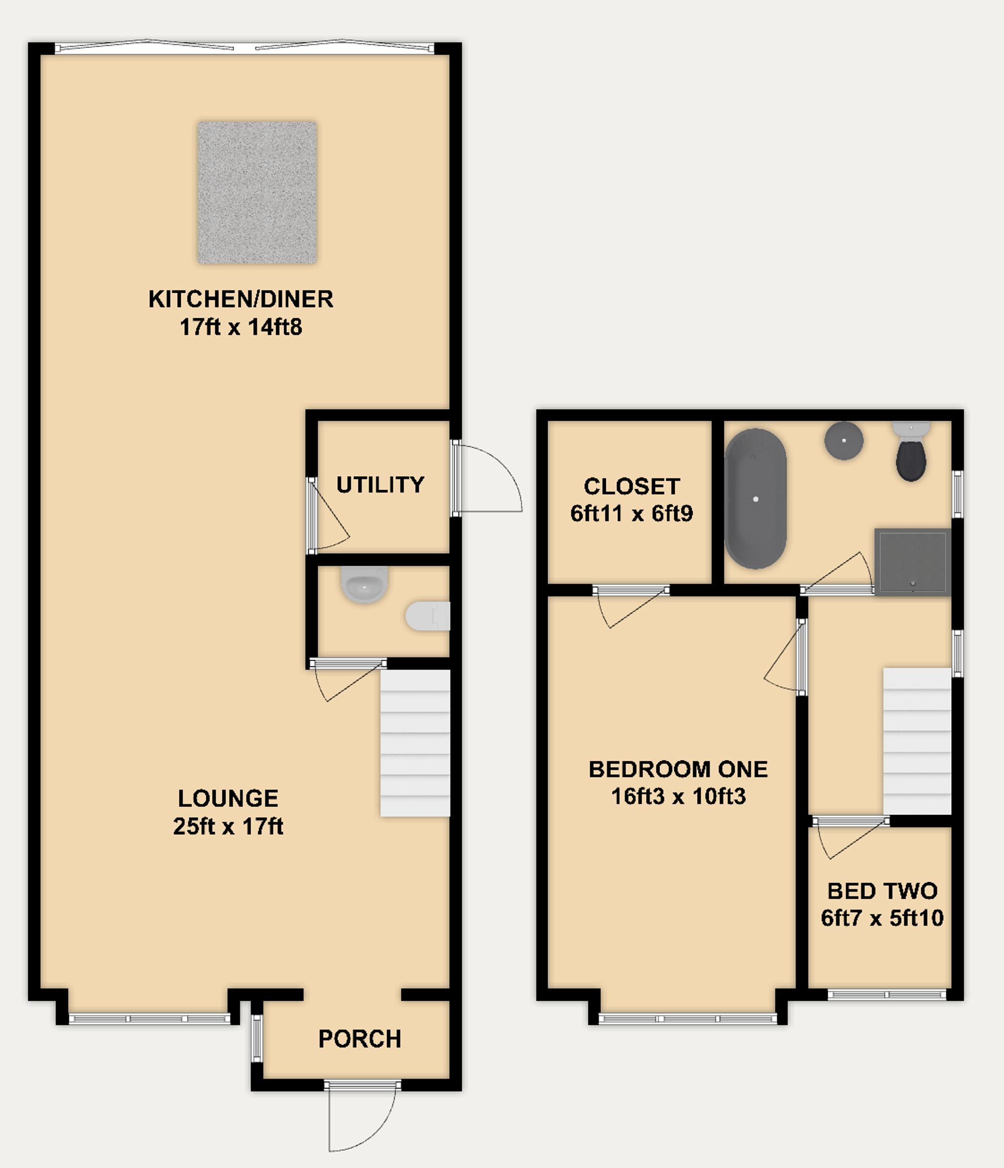 41 Elmwood Avenue, Chester floorplan