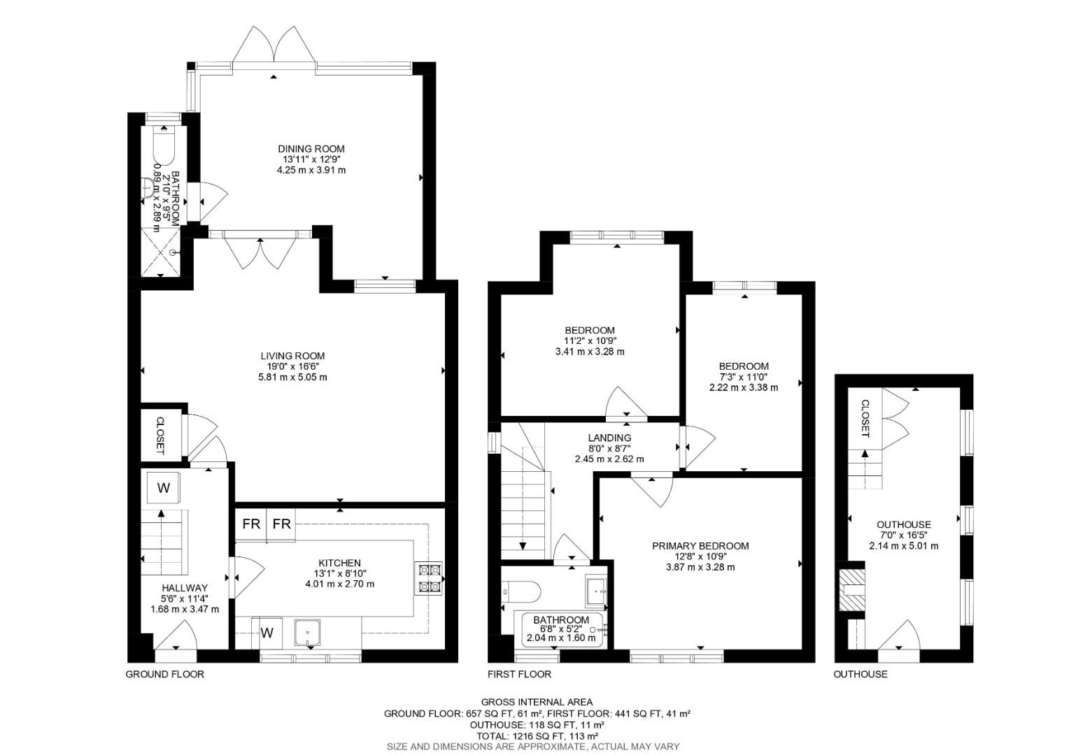 50A, Buckingham Road, London floorplan
