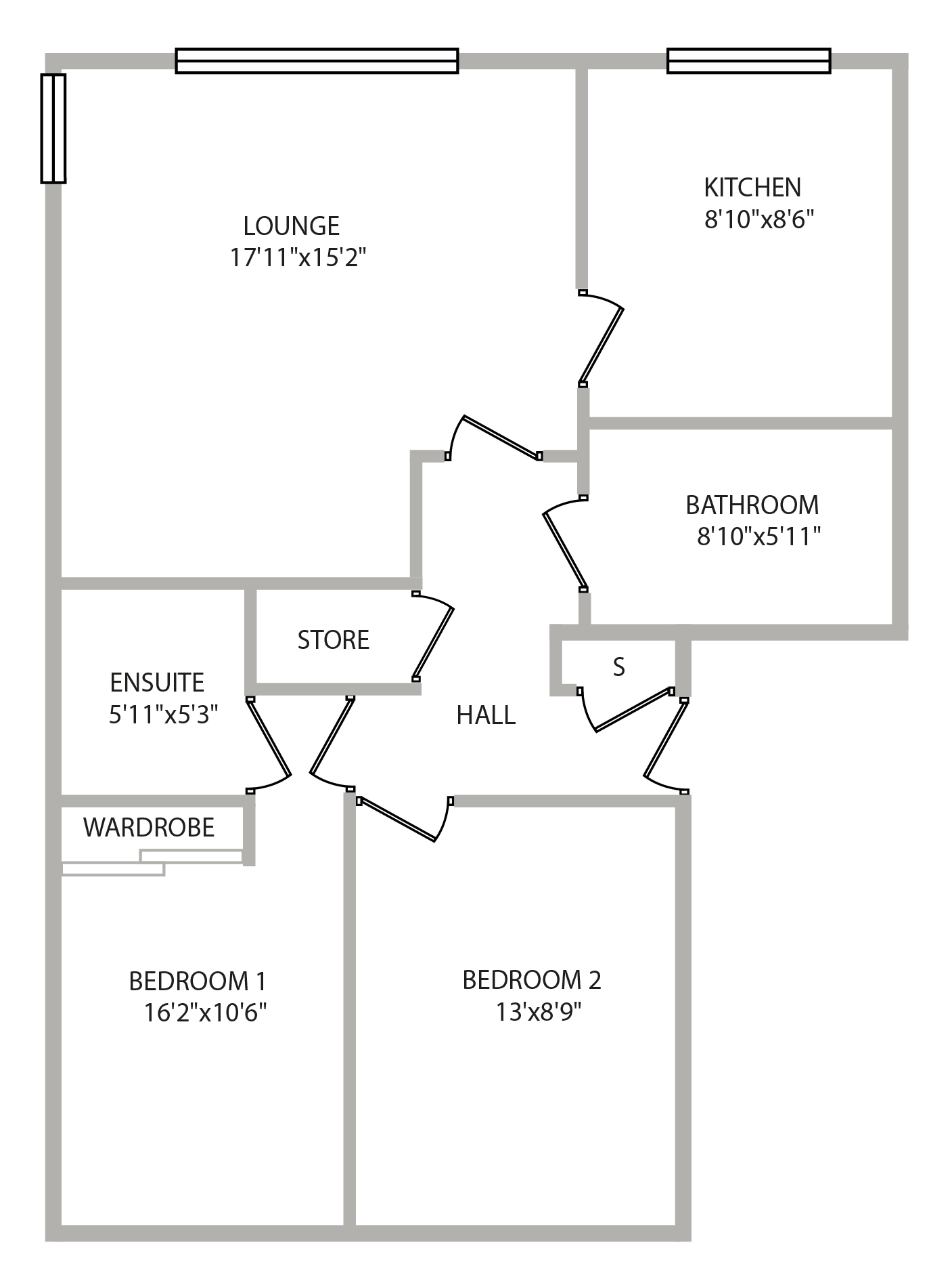 2 Bedrooms Flat for sale in Abbey Place, Paisley PA1