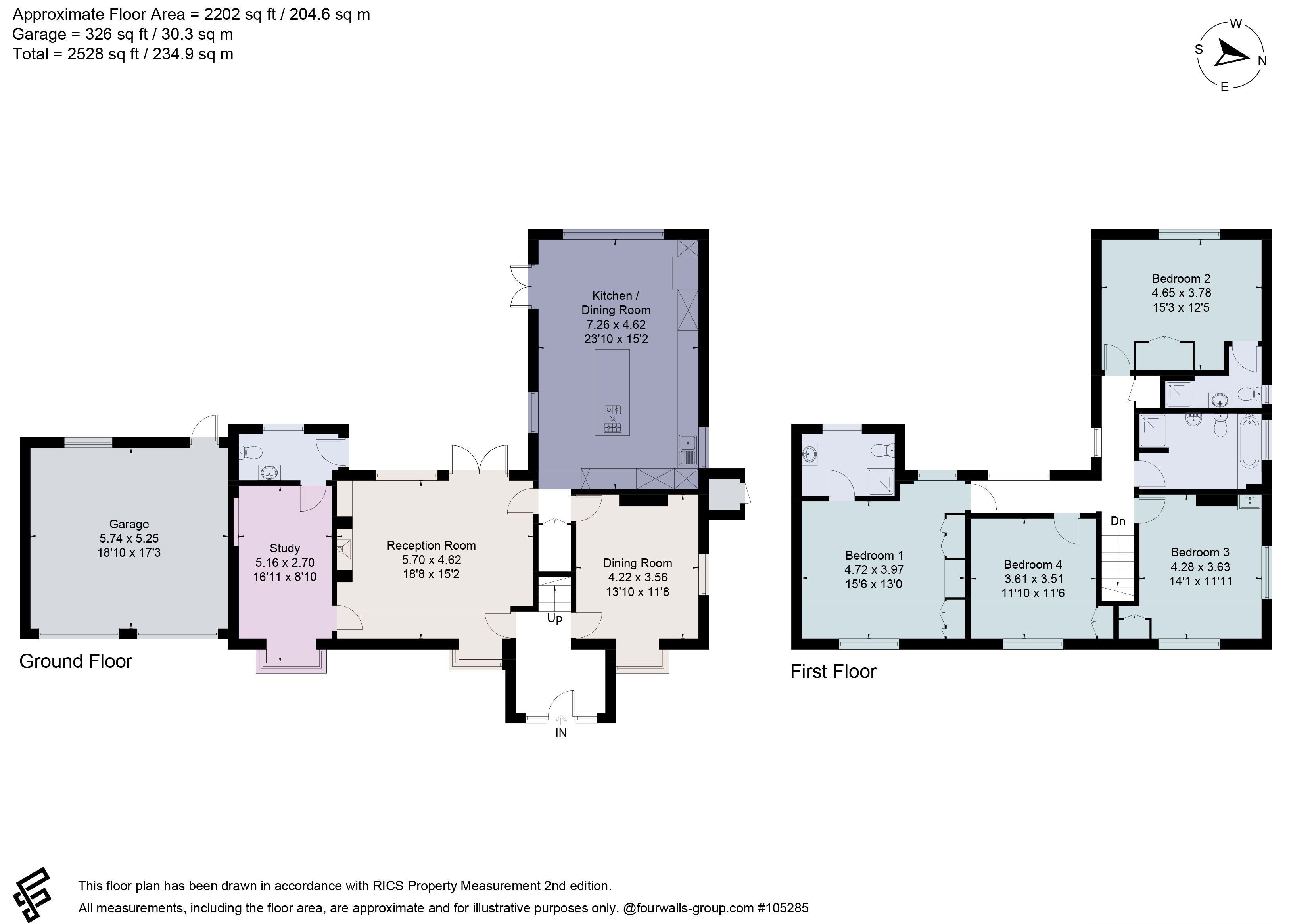 Hatherleigh,, Old Haslemere Road, Surrey floorplan