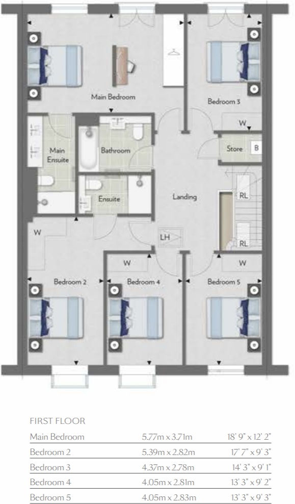Chaplin Drive, London floorplan