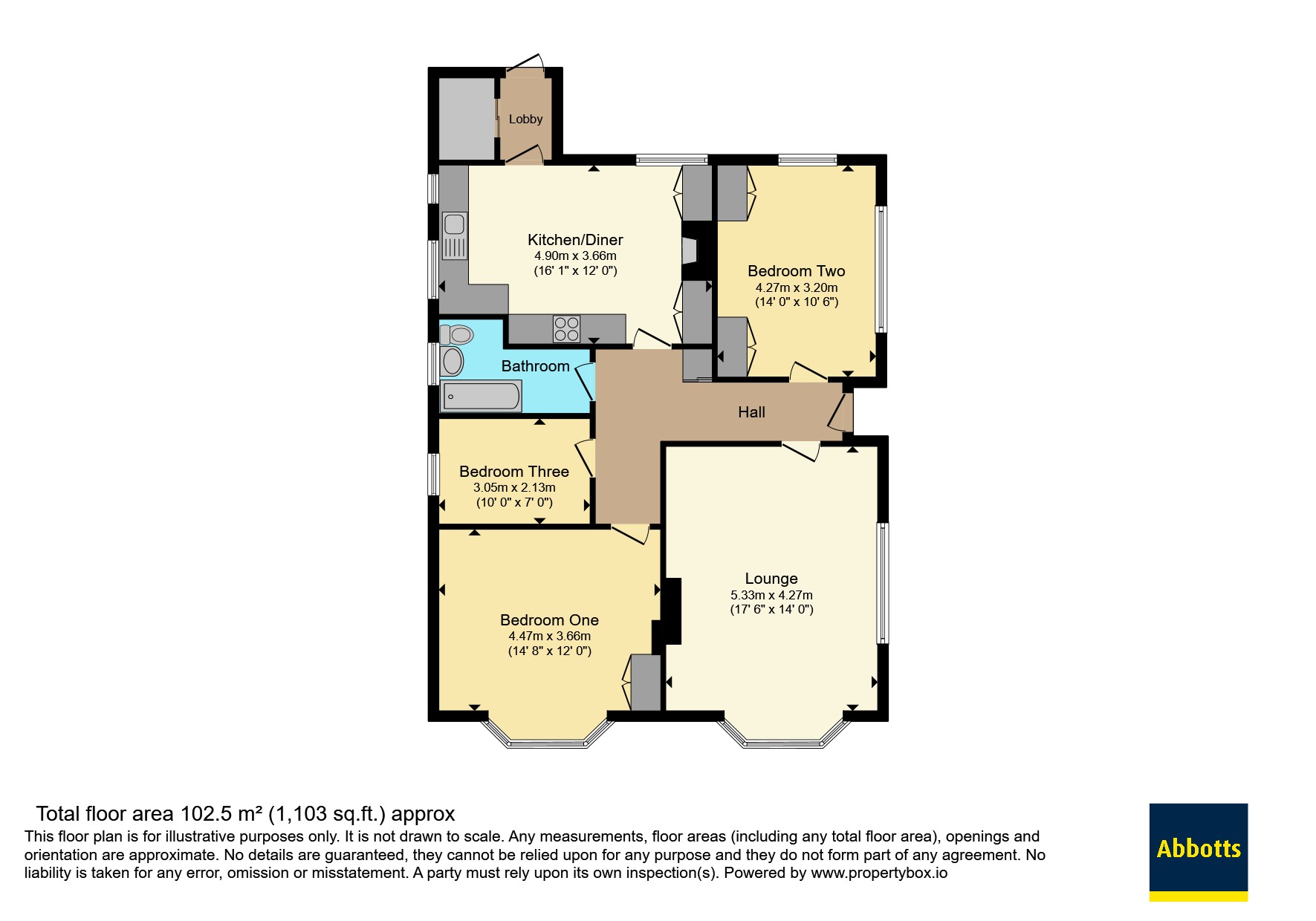 78, Stalham Road, Norwich floorplan