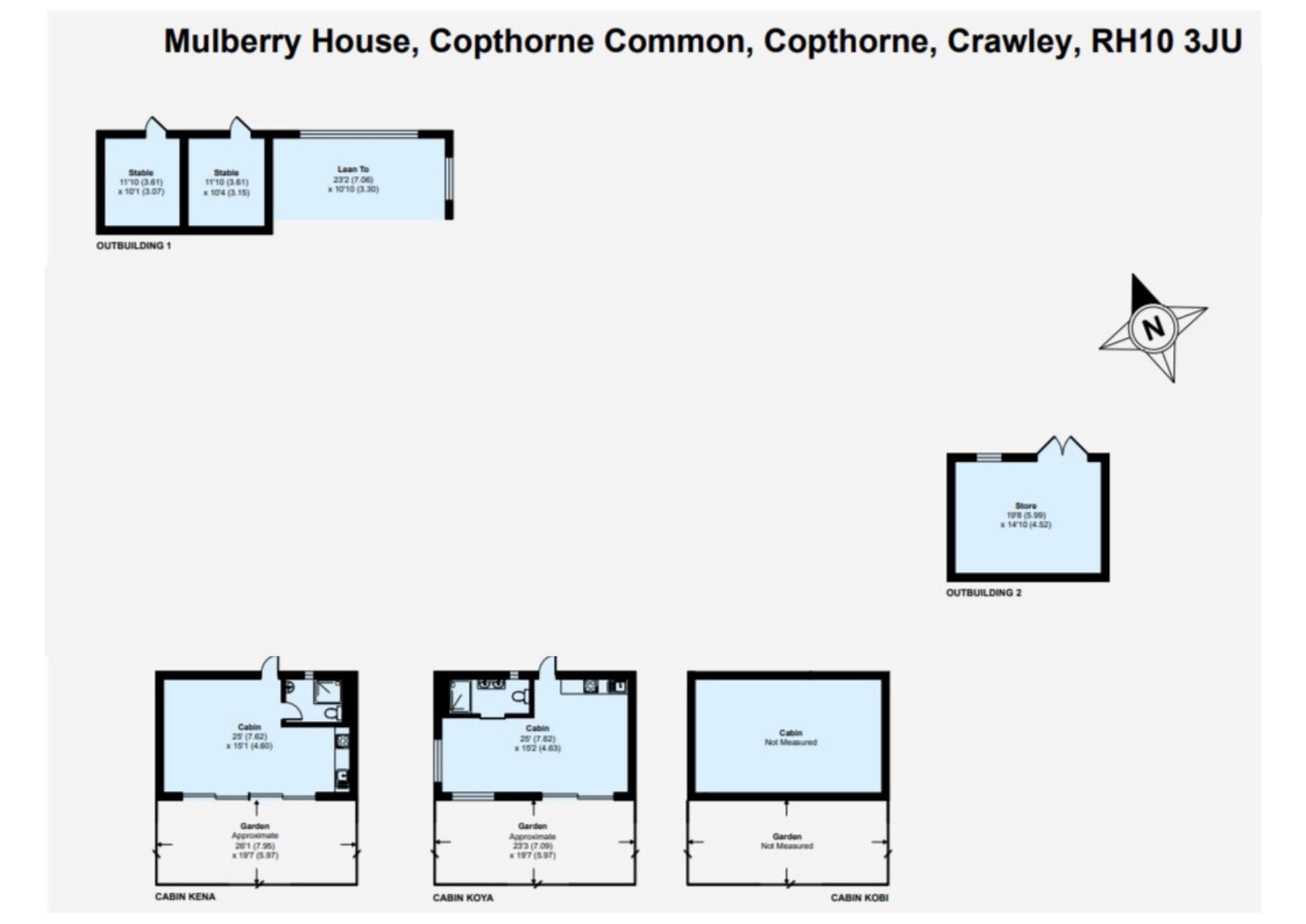 Land at Mulberry House (Lot 3), Copthorne Common, Crawley floorplan