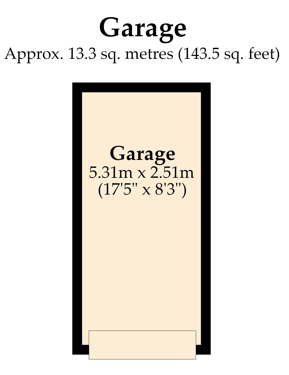 67, Farm Road, Ferndown floorplan