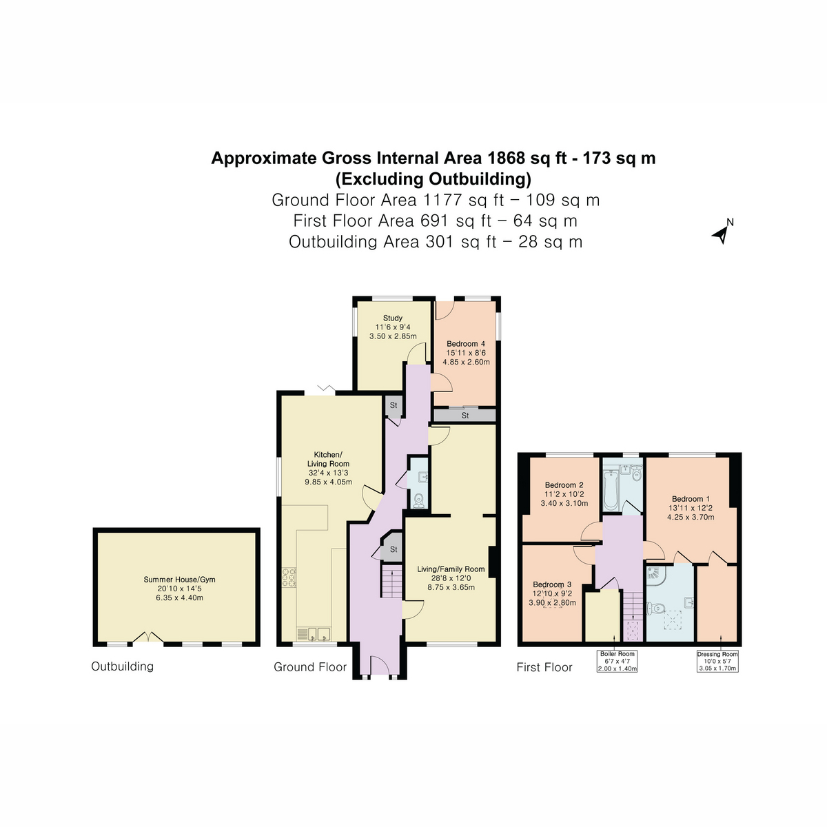 41, Fosters Lane, Reading floorplan