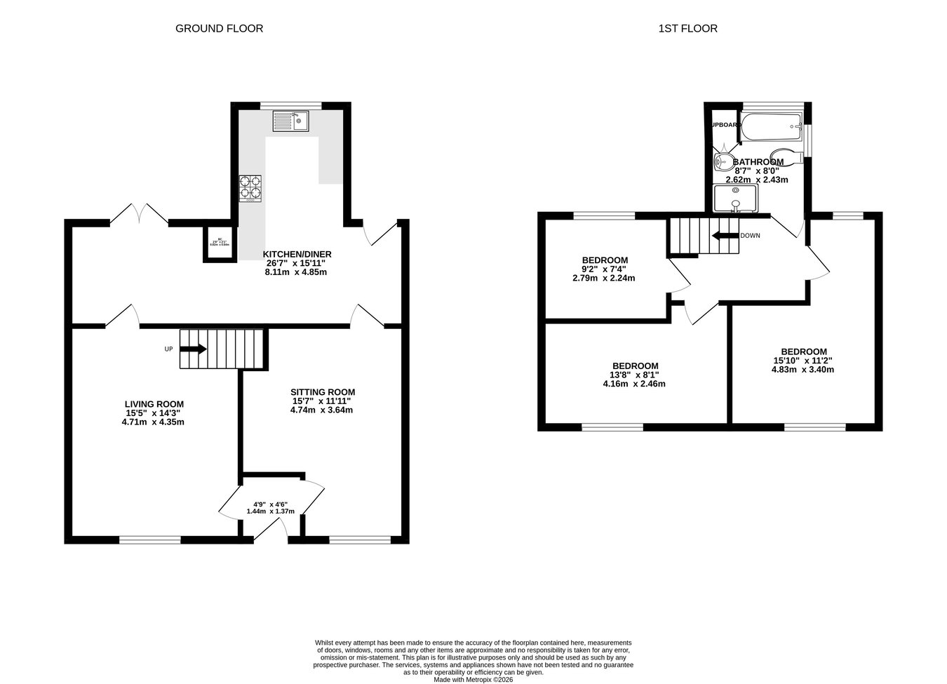 28, Newgate Street, Brecon floorplan