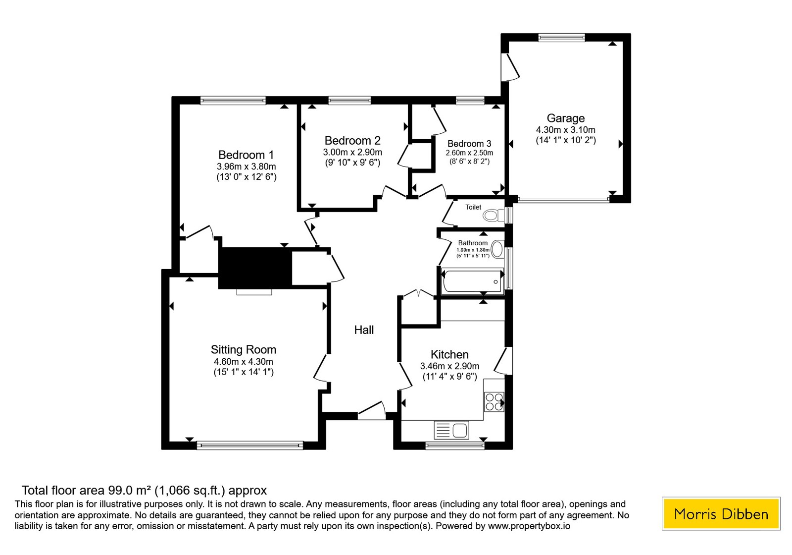 36,, Eastoke Avenue, Hampshire floorplan