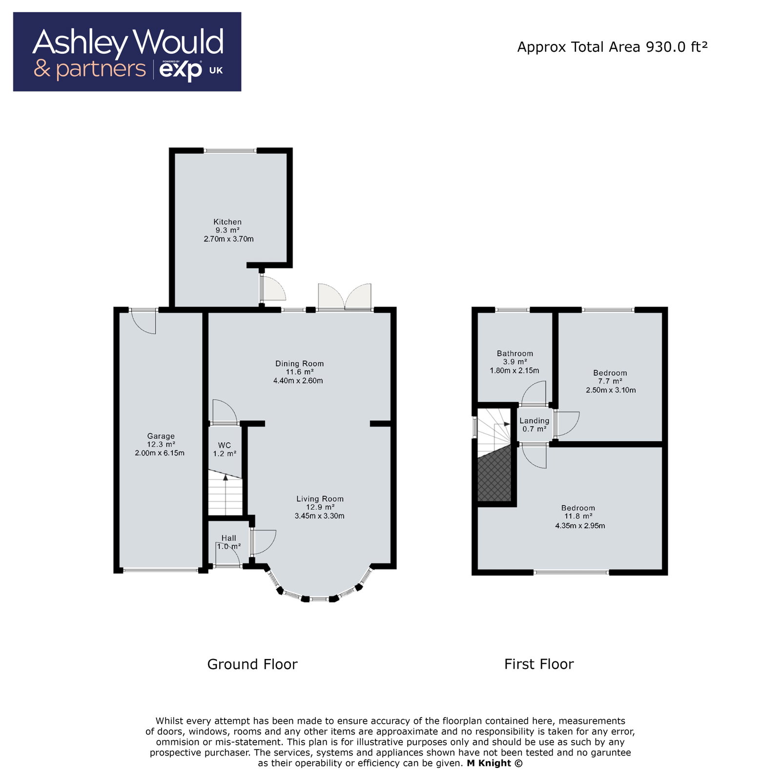 9, Oakhill Avenue, Kidderminster floorplan