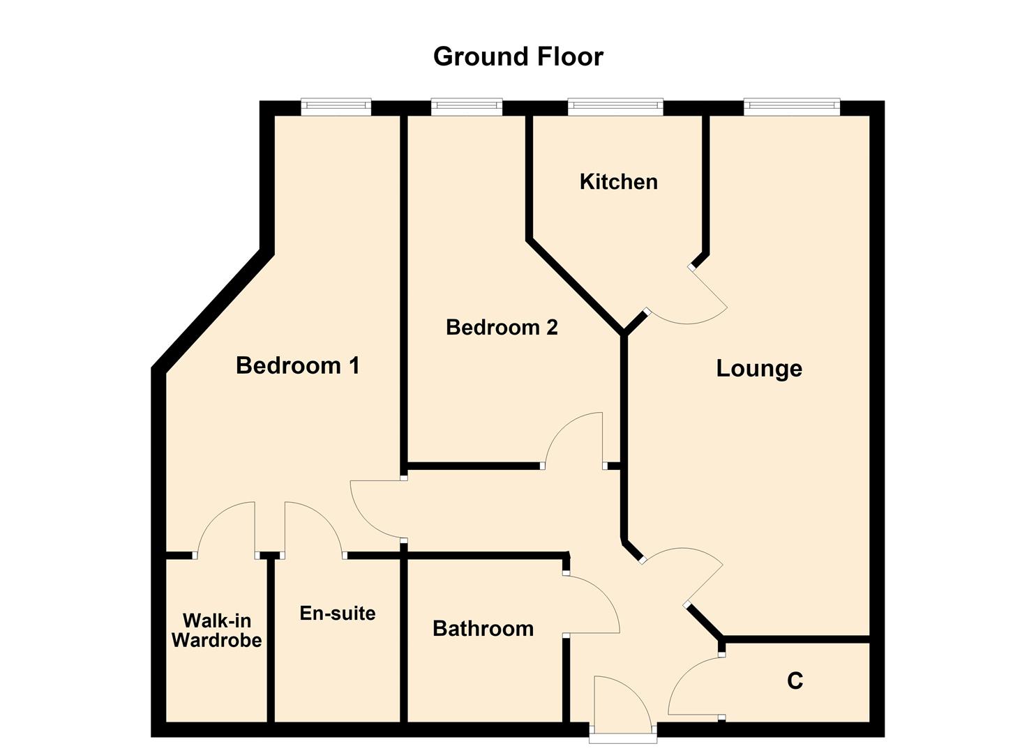 Apartment 32, Barnes Wallis Court, Charles Briggs Avenue, Howden floorplan