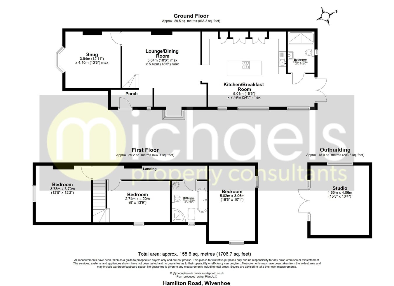 Hope Cottage, Hamilton Road, Colchester floorplan