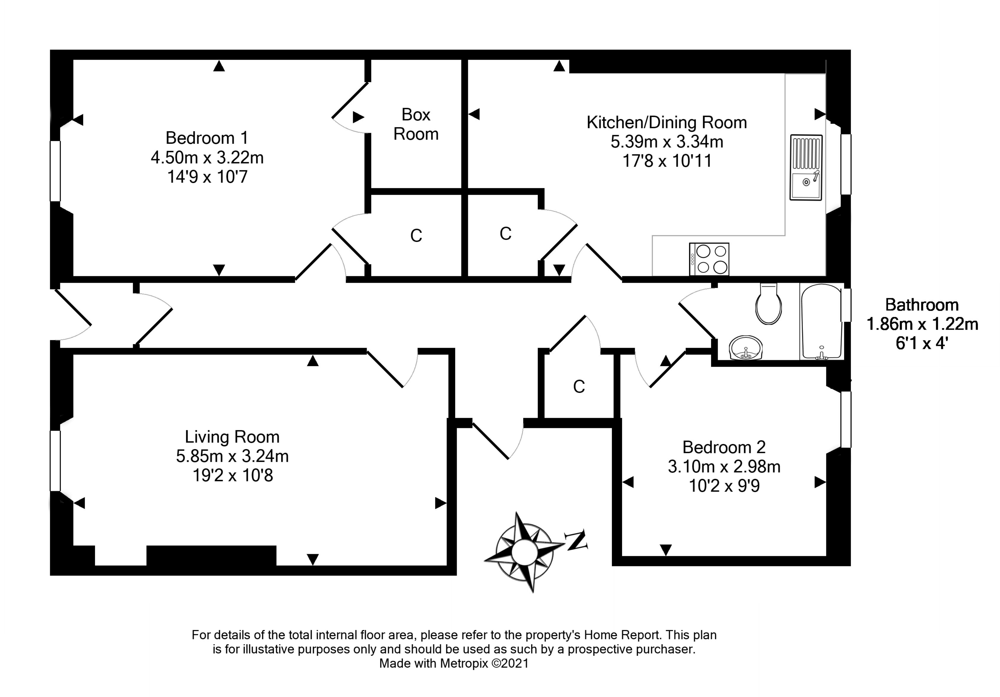 2 bed flat for sale in 15 Dalmeny Street, Leith, Edinburgh EH6 Zoopla