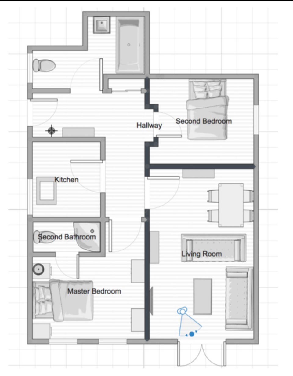 Flat 3, Meridian Court 23-25, Jevington Gardens, Eastbourne floorplan