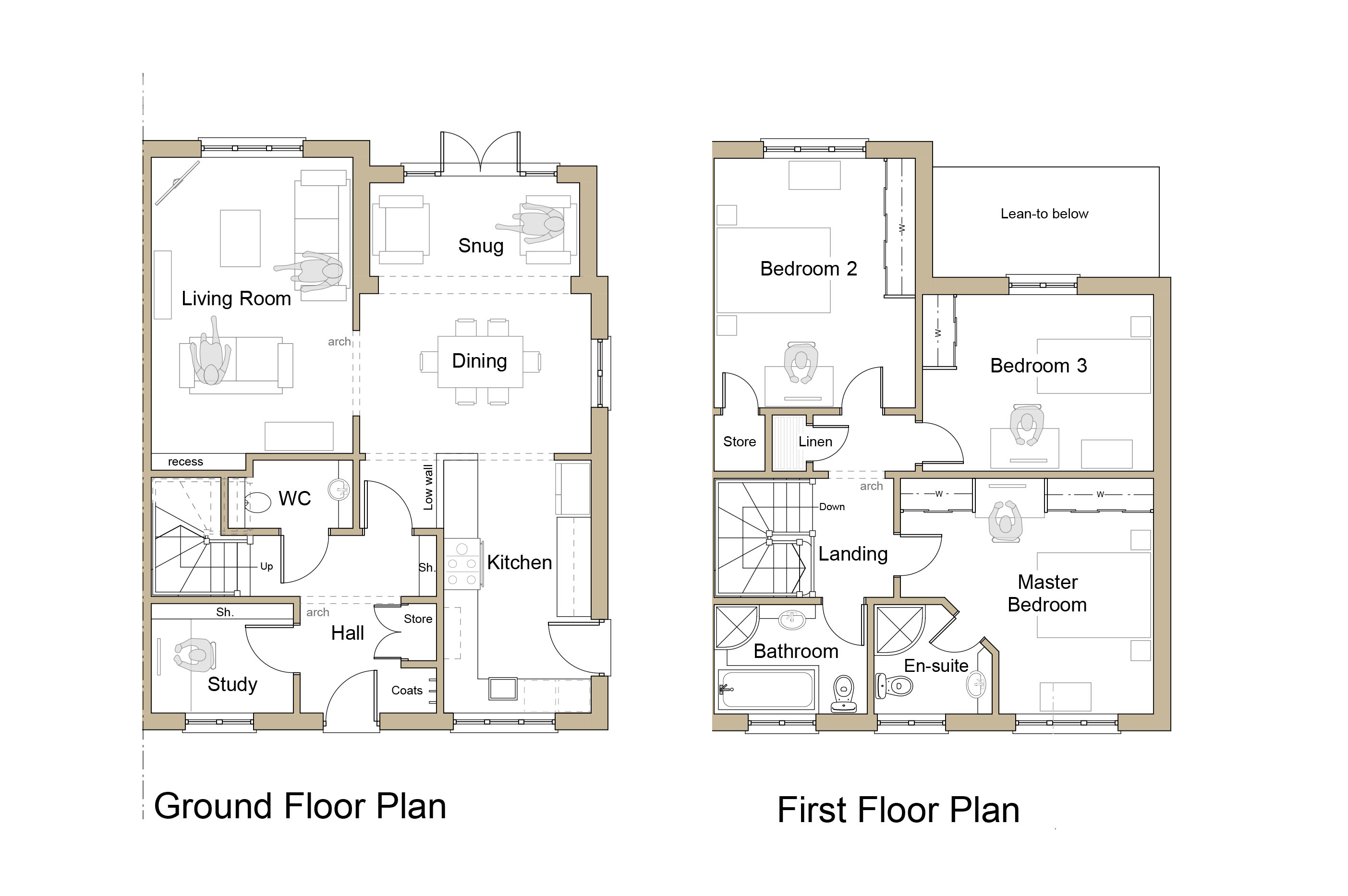 3 Bedrooms Semi-detached house for sale in Ashen Road, Ridgewell, Halstead CO9