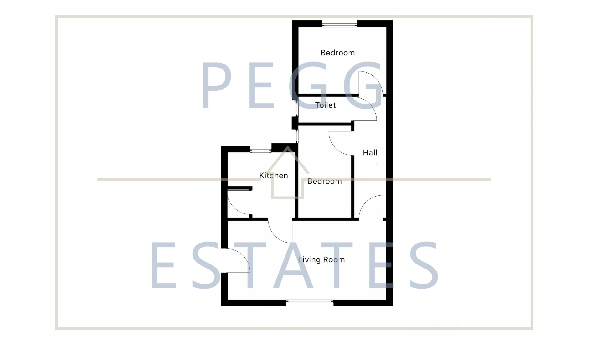 59 Merritt Flats, Paignton floorplan