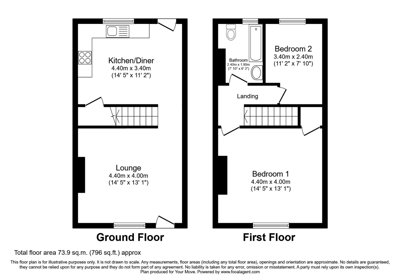 Brindley Street, Pendlebury, Swinton, Manchester M27, 2 bedroom