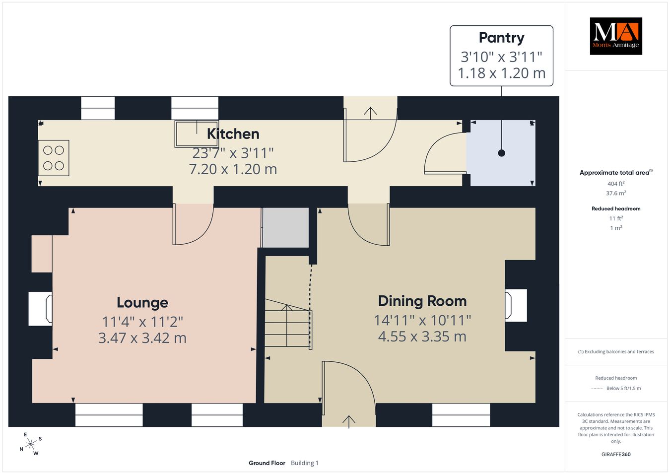 The Cottage, Flegg Green, King's Lynn floorplan