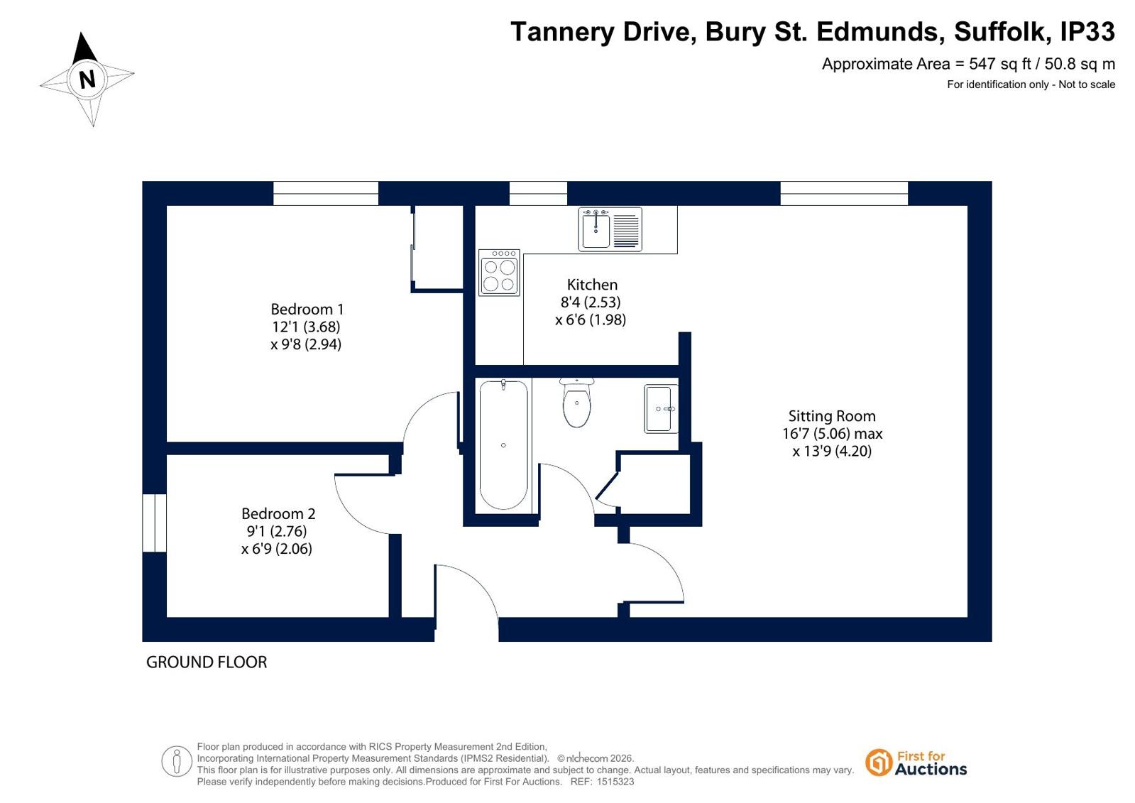 32, Tannery Drive, Suffolk floorplan