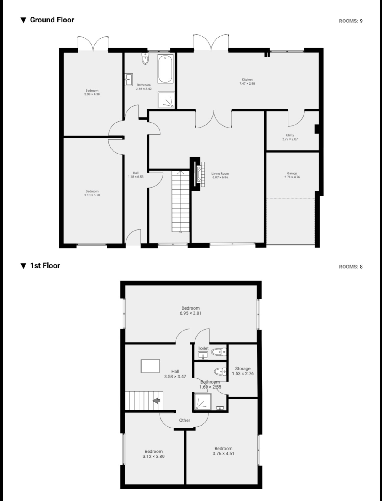 19, Eastfield, Peterlee floorplan