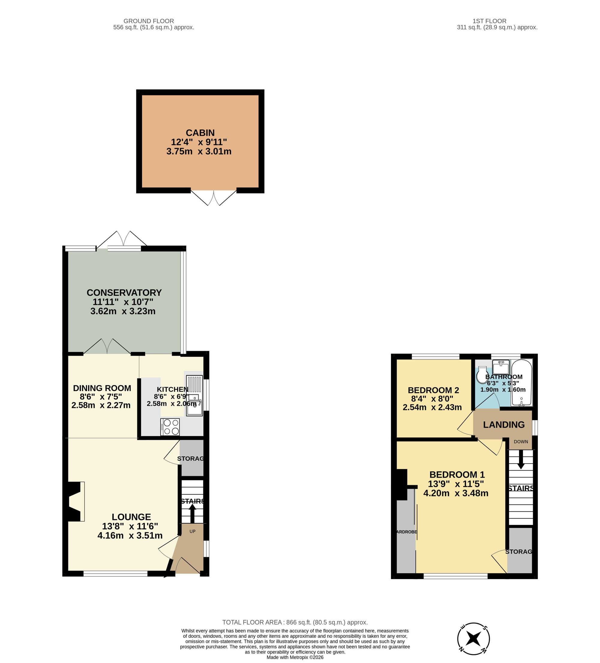 63 Settington Avenue, Chatham floorplan