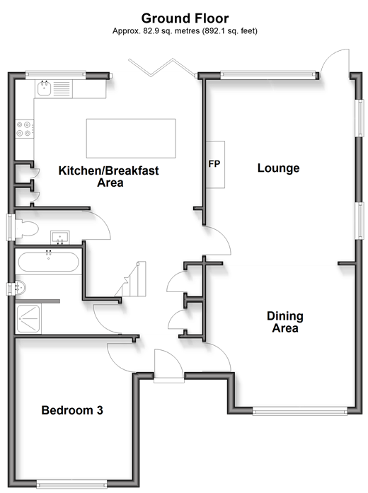 Chestnut Wood Lane Borden, Sittingbourne floorplan