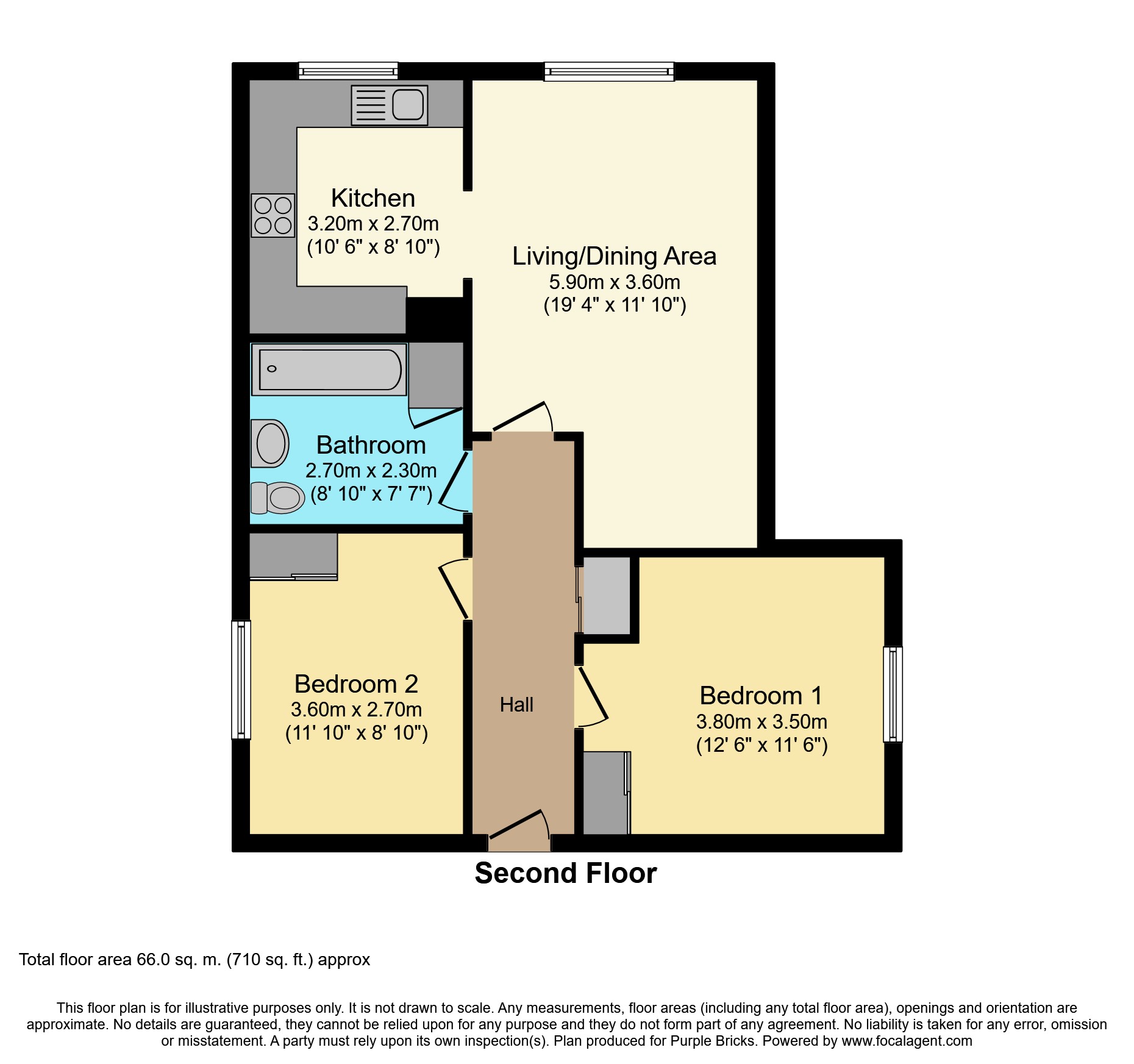 2 Bedrooms Flat for sale in Parsonage Road, Rickmansworth WD3