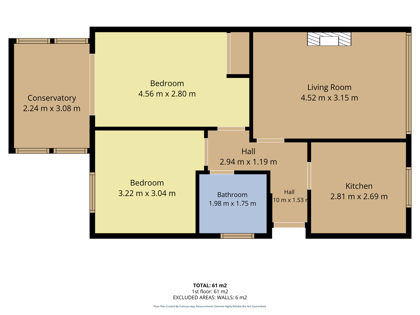 6, Chaucer Close, Bridgend floorplan