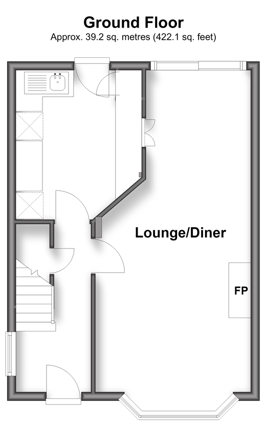 The Coronet, Horley floorplan