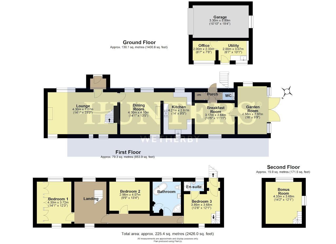 58, Lumby Hill, Monk Fryston floorplan