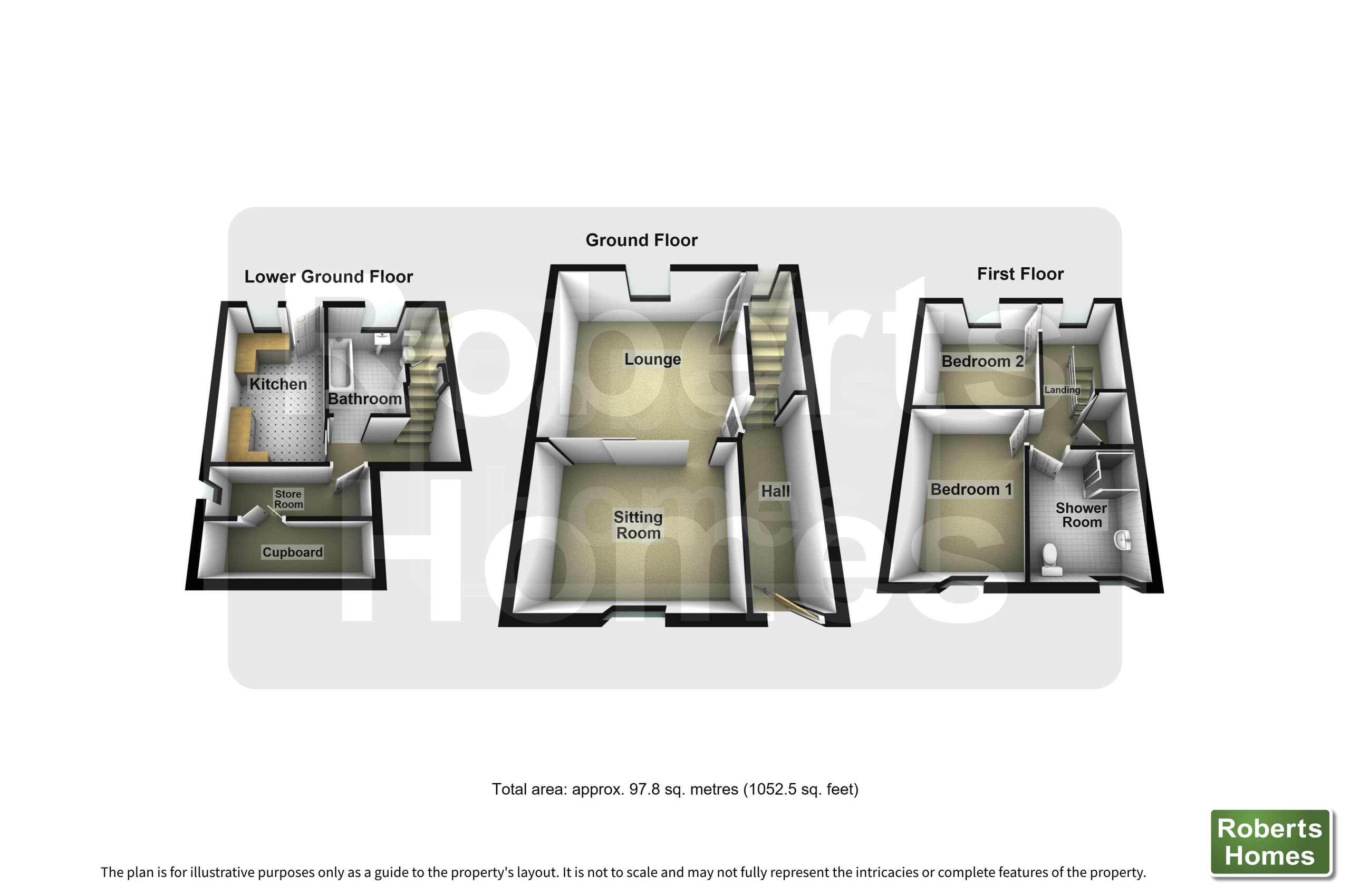 105 Gwilym Road, Swansea floorplan