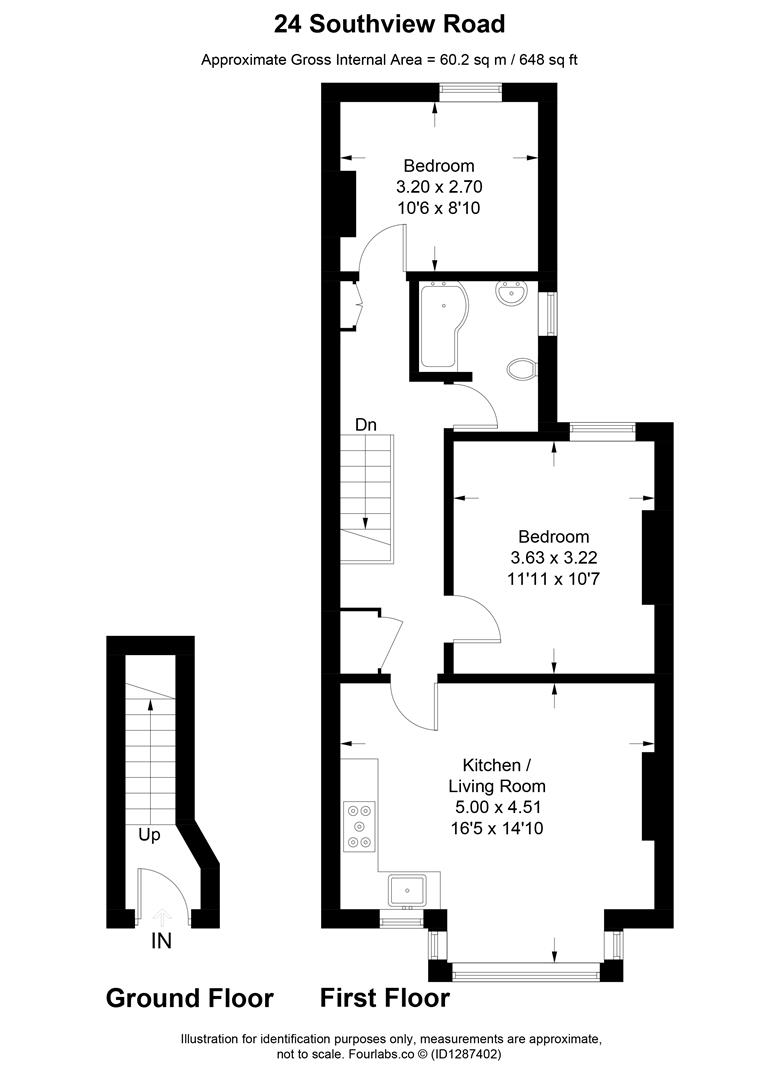 FFF, 24, Southview Road, Brighton floorplan