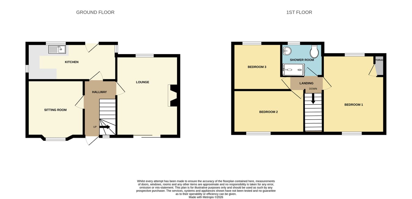 12, Glebeland Place, Barry floorplan