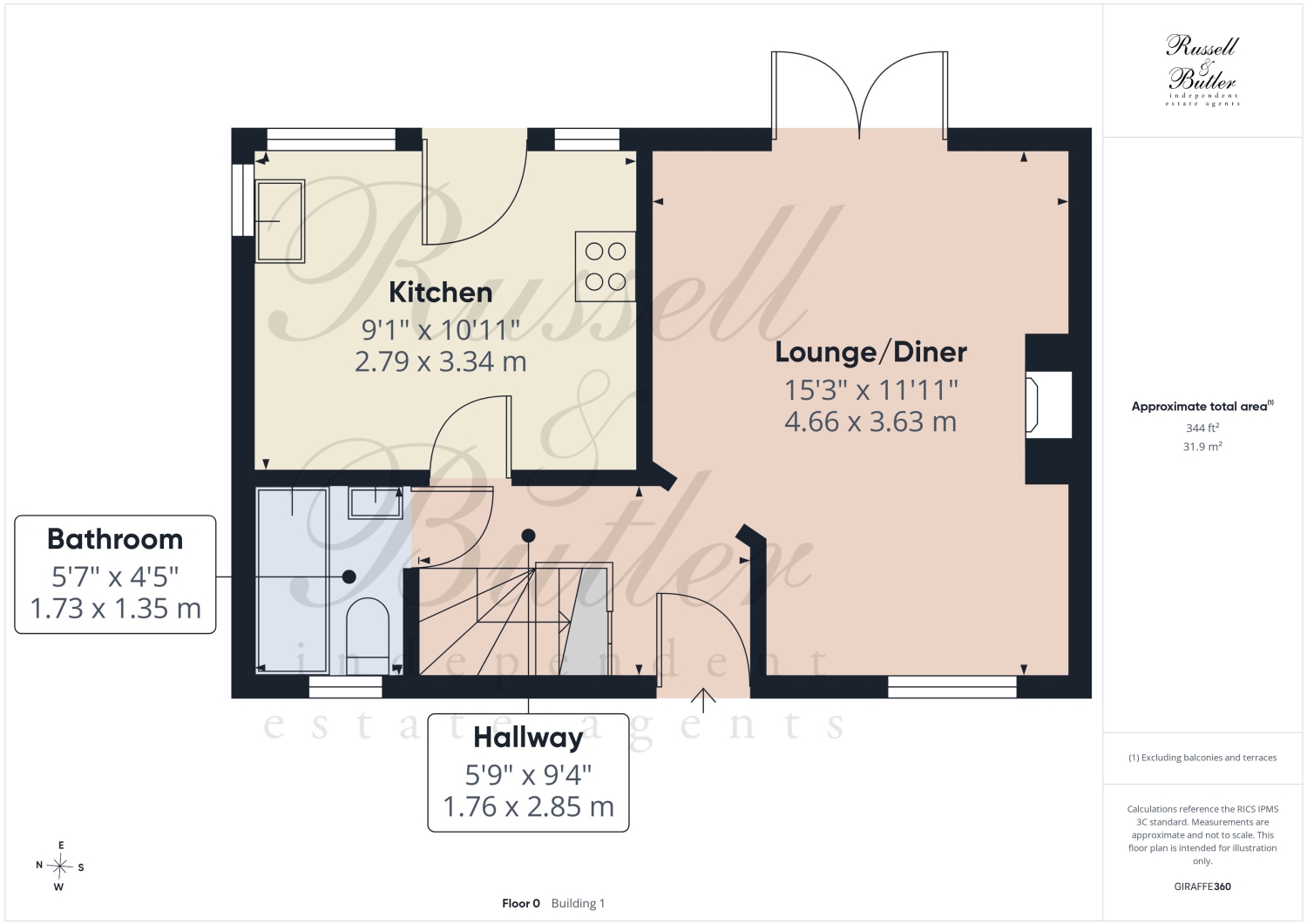 22, New Street, Buckingham floorplan