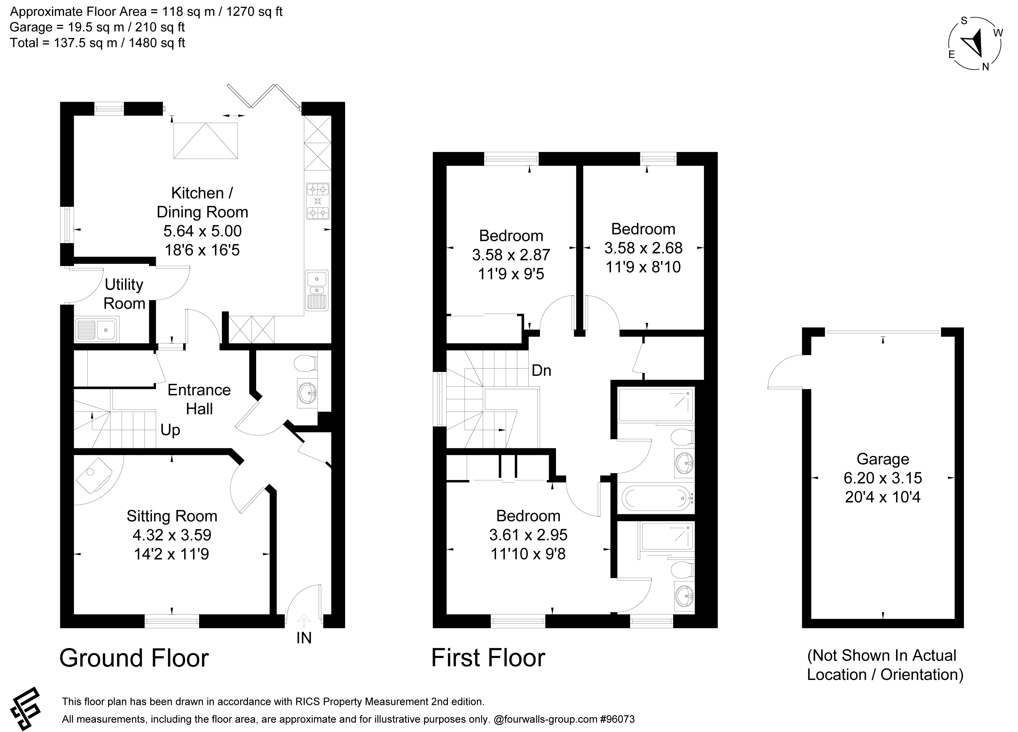 15, Millet Way, Broadway floorplan