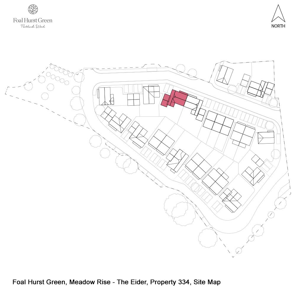 Plot 334, Foal Hurst Green, Tonbridge floorplan