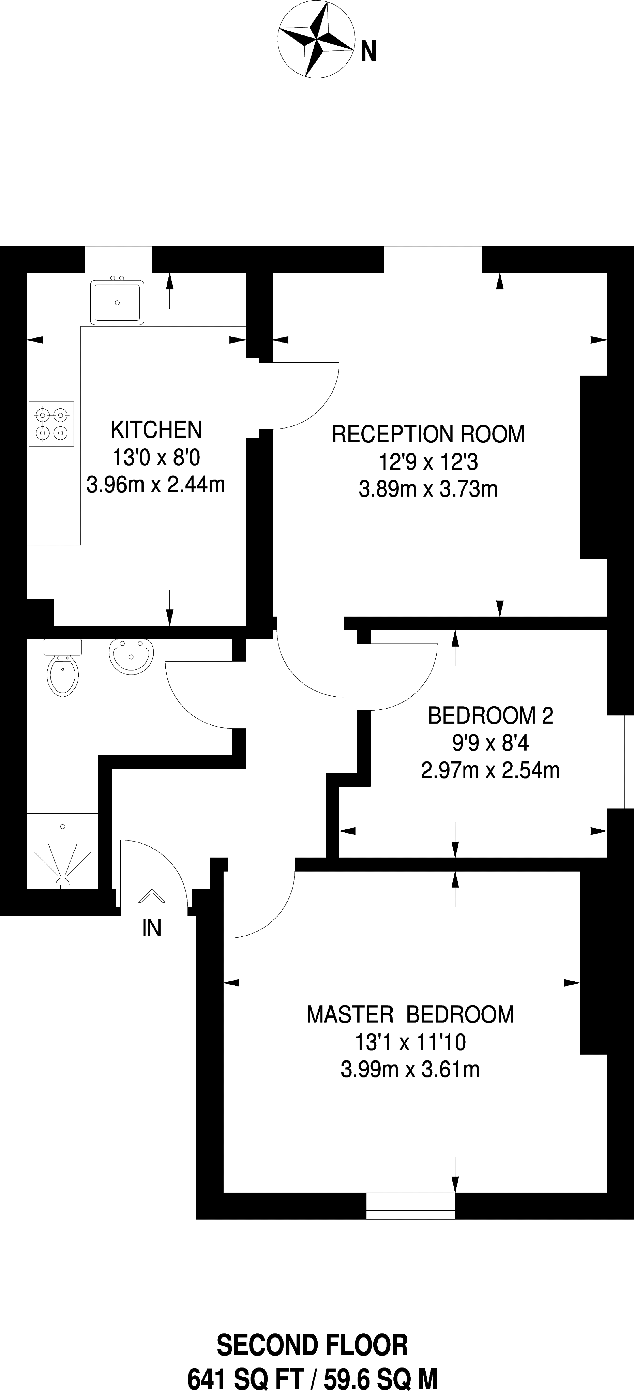 2 Bedrooms Flat for sale in St Peters Road, Central Croydon CR0