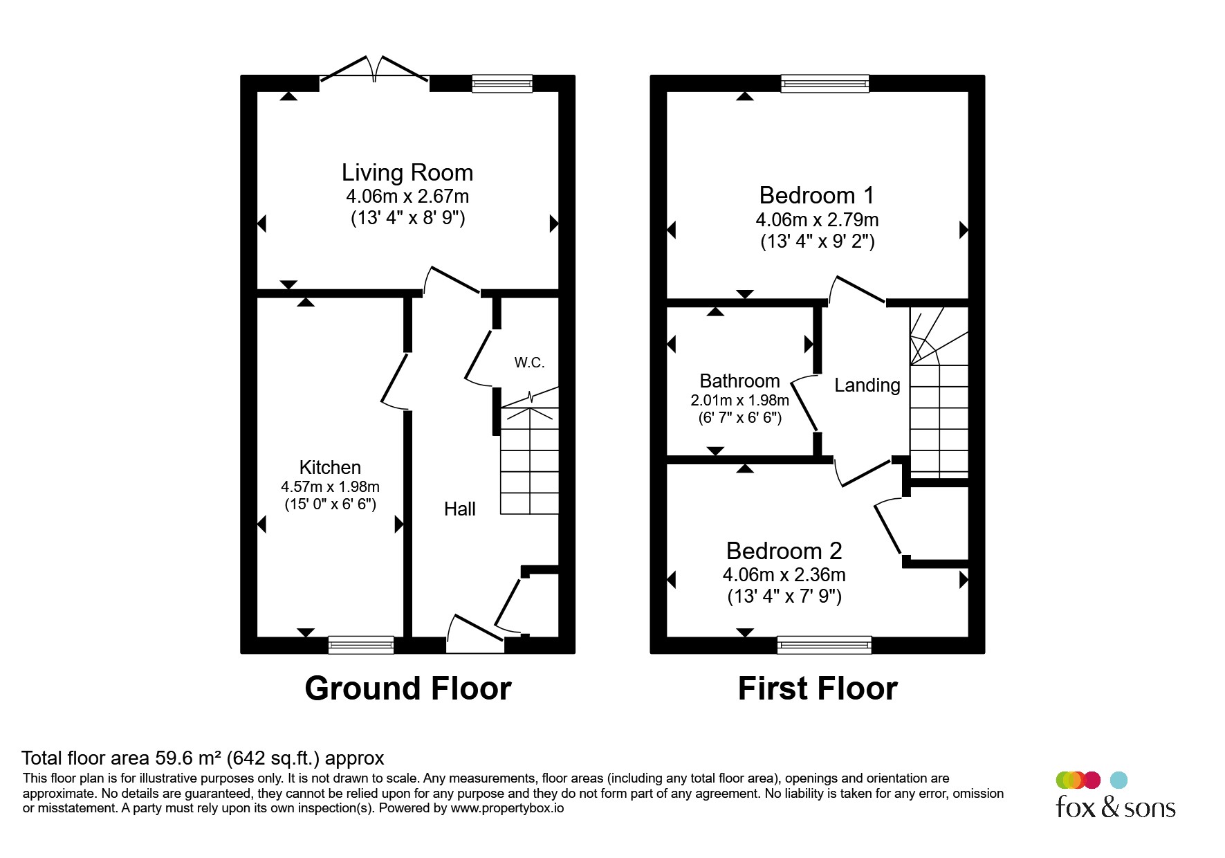 44, Chapel Way, AXMINSTER floorplan