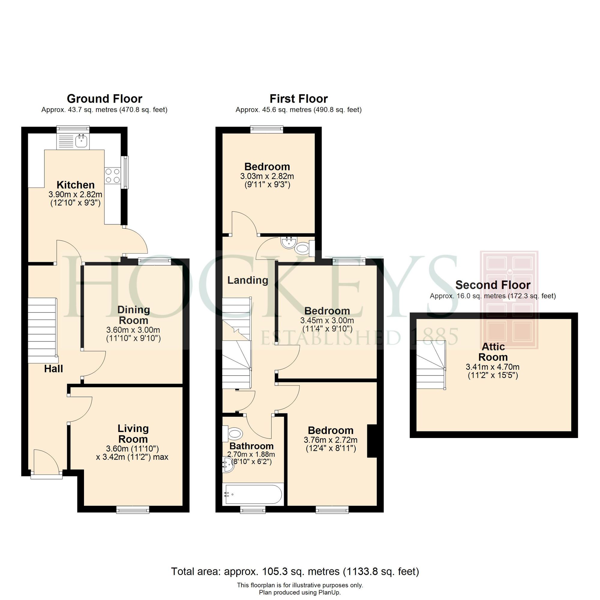 11 White Hart Lane, Ely floorplan