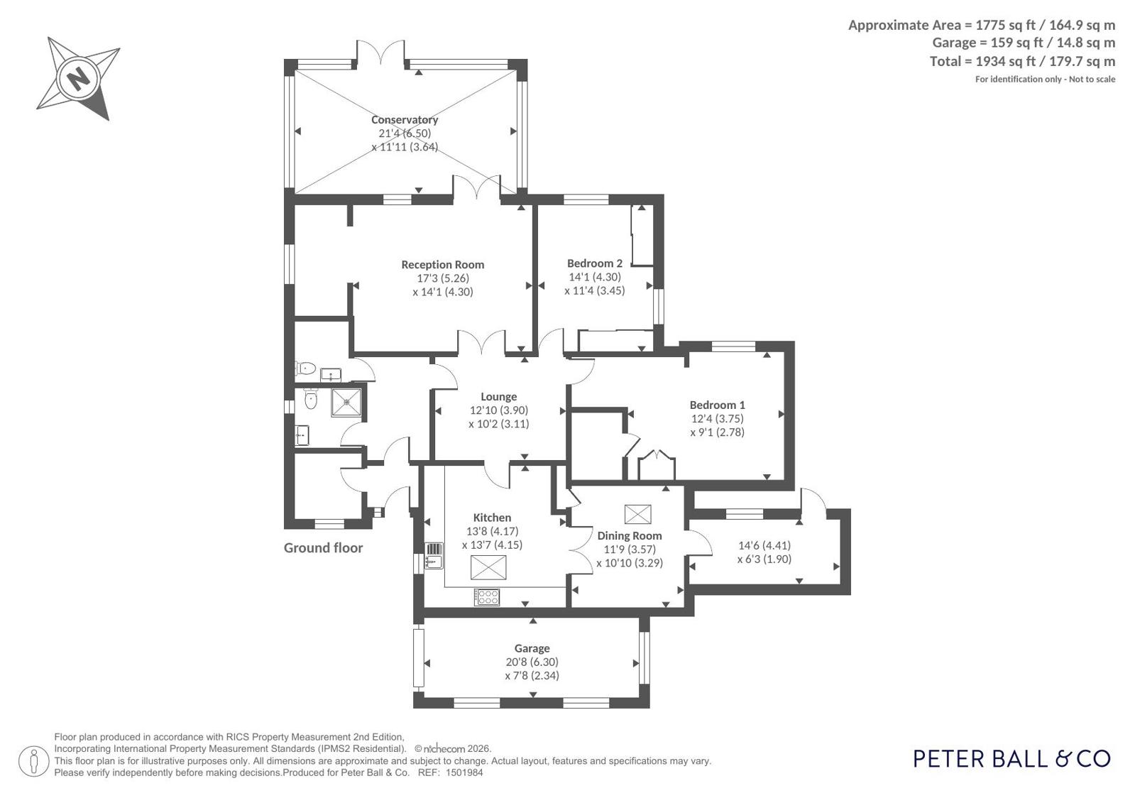 Rose Cottage,, Apperley, Gloucestershire floorplan