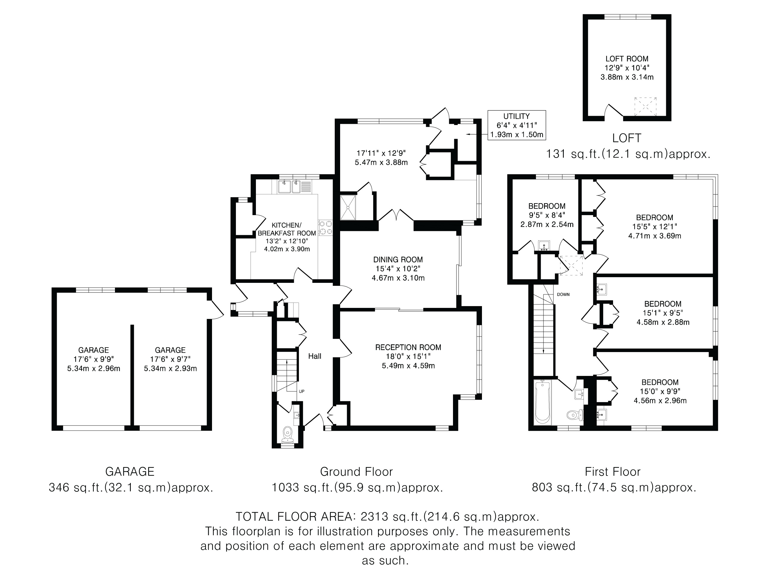 24, Pentley Park, Hertfordshire floorplan