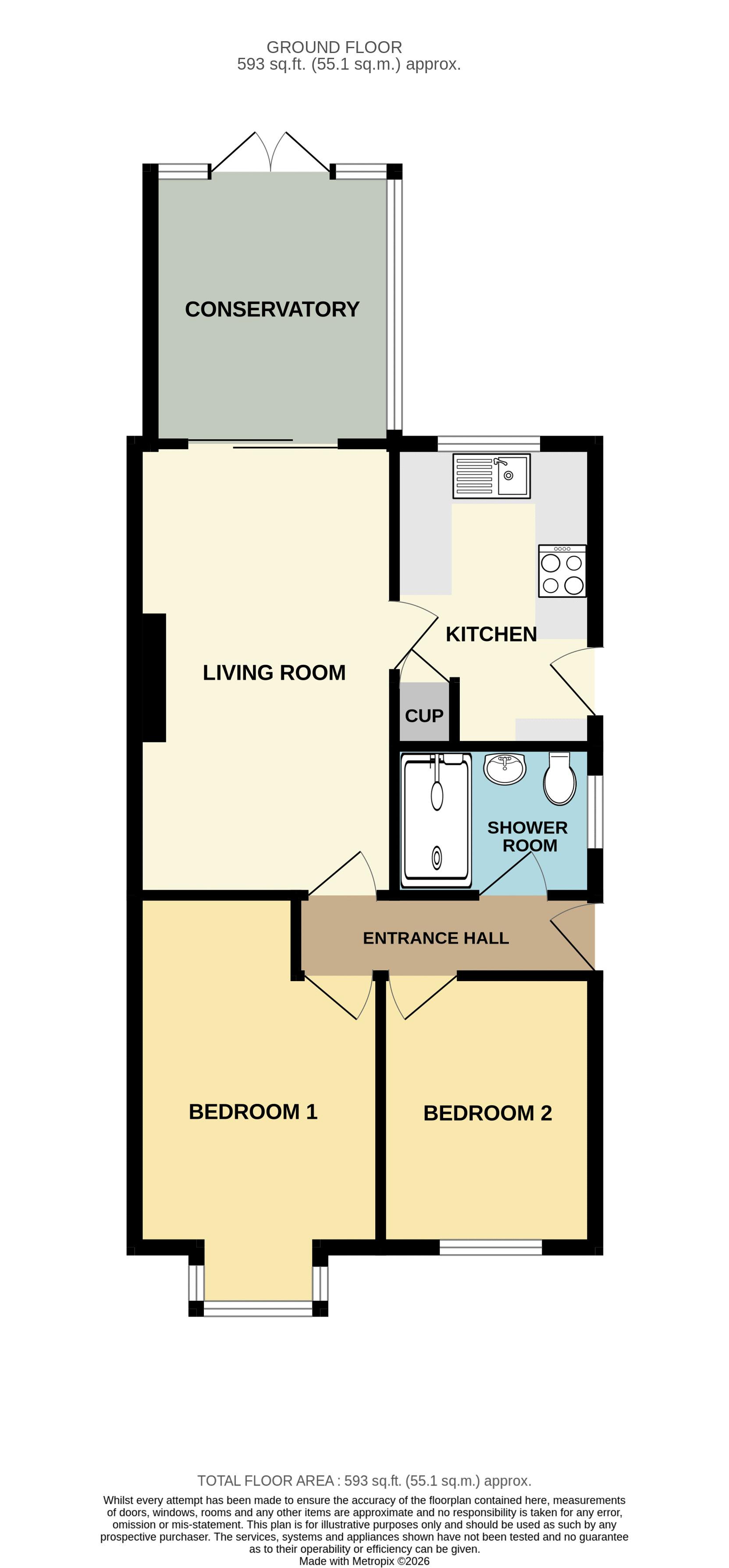 31, Starcross Road, Weston-Super-Mare floorplan