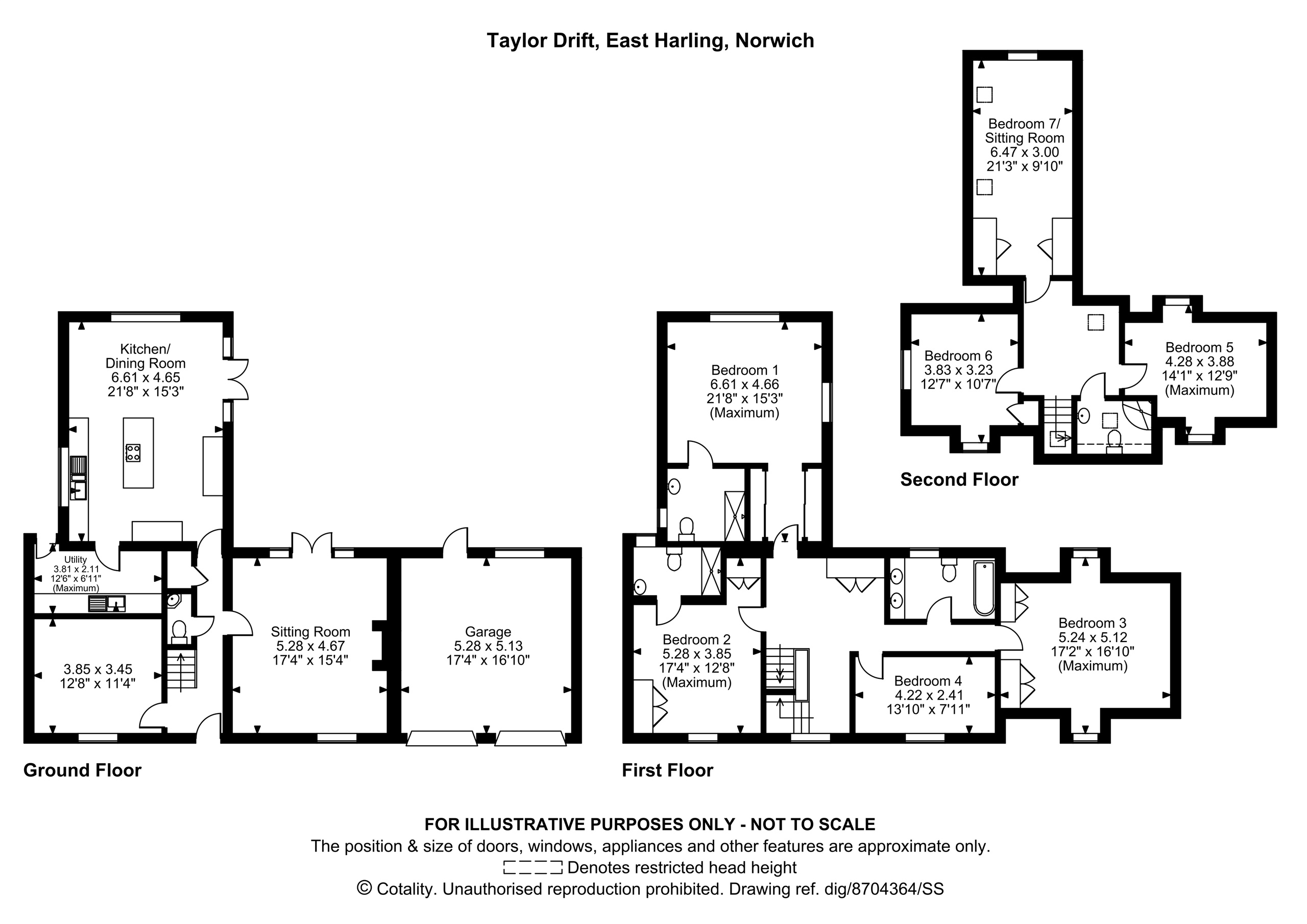 1, Taylor Drift, Norwich floorplan
