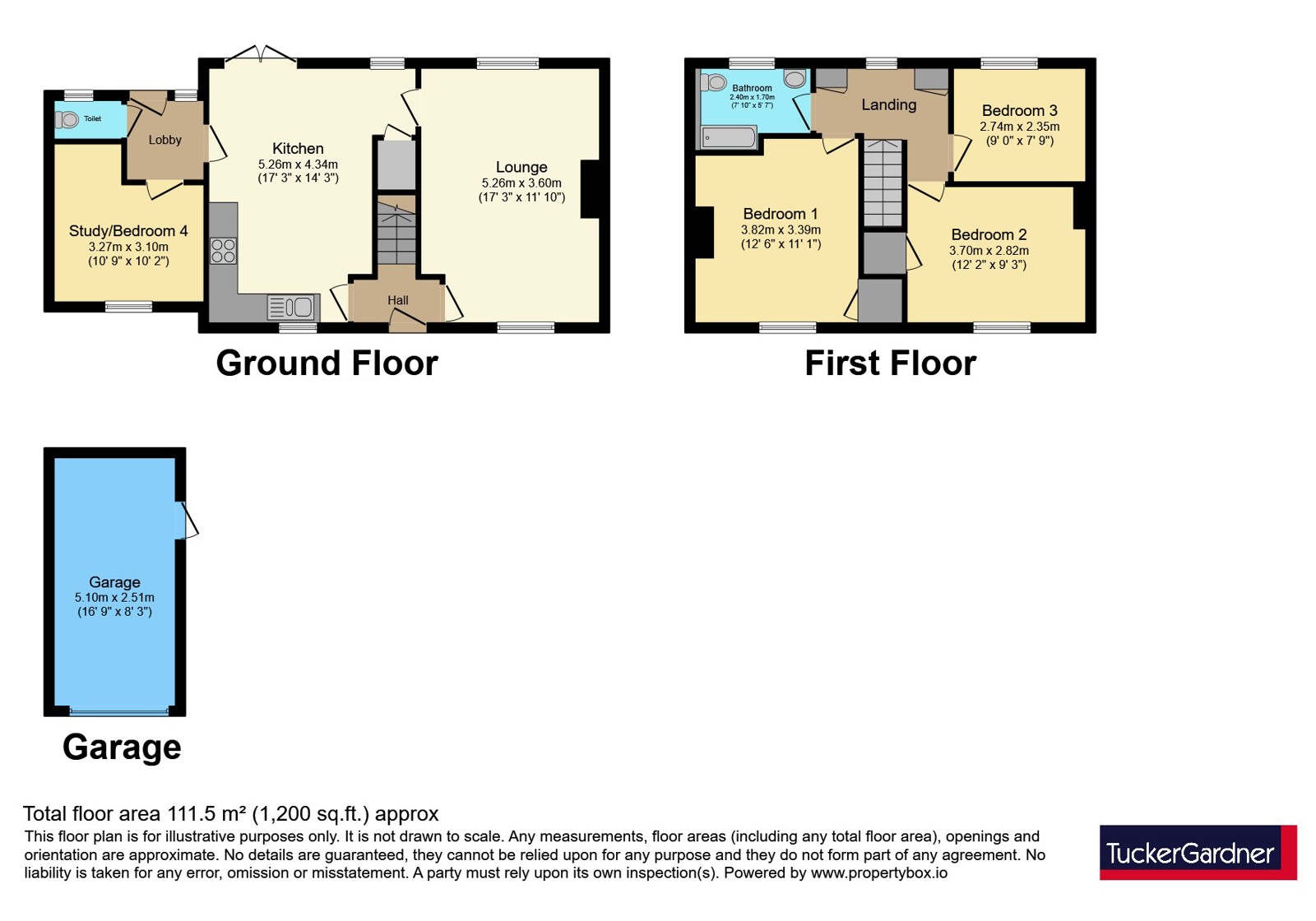 13, Cromwell Road, Ely floorplan