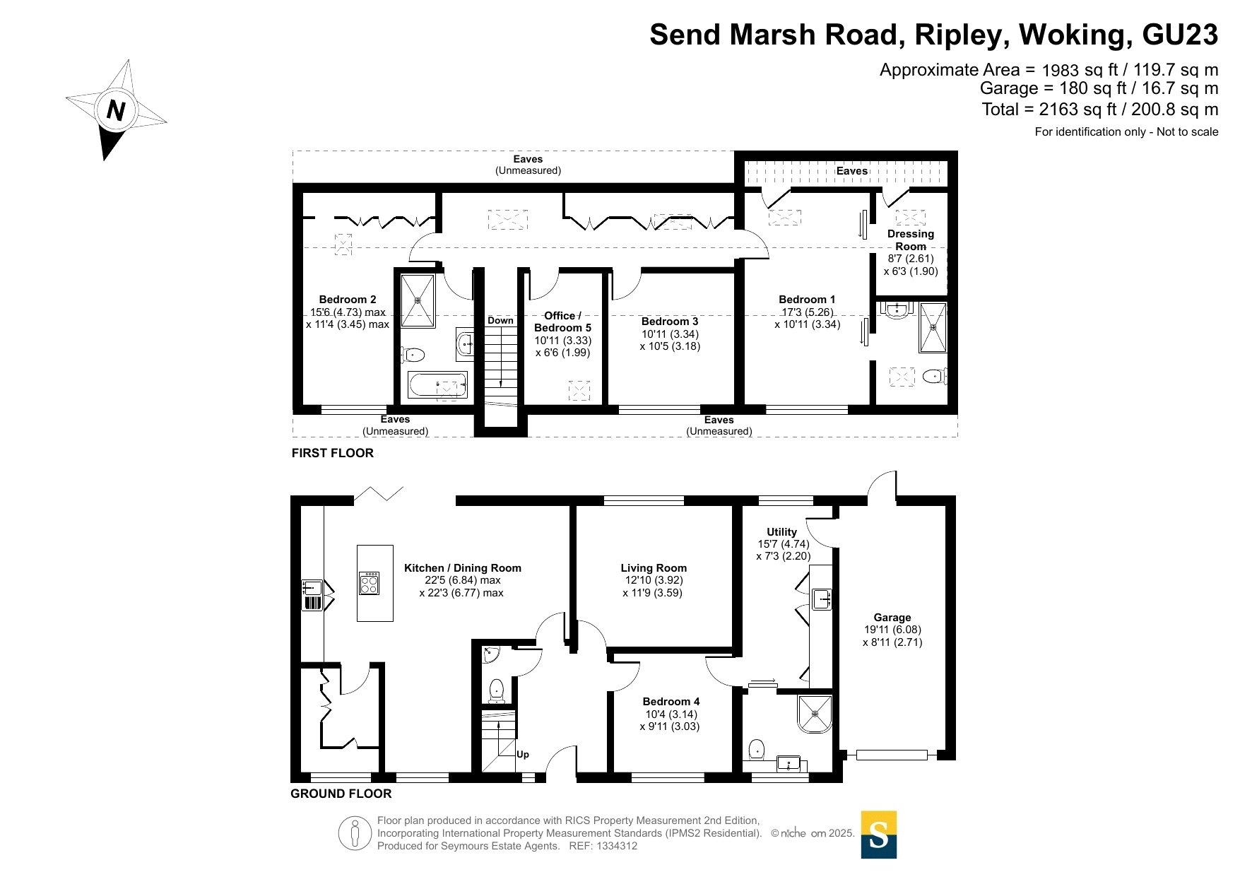 Dilkhush,, Send Marsh Road, Surrey floorplan