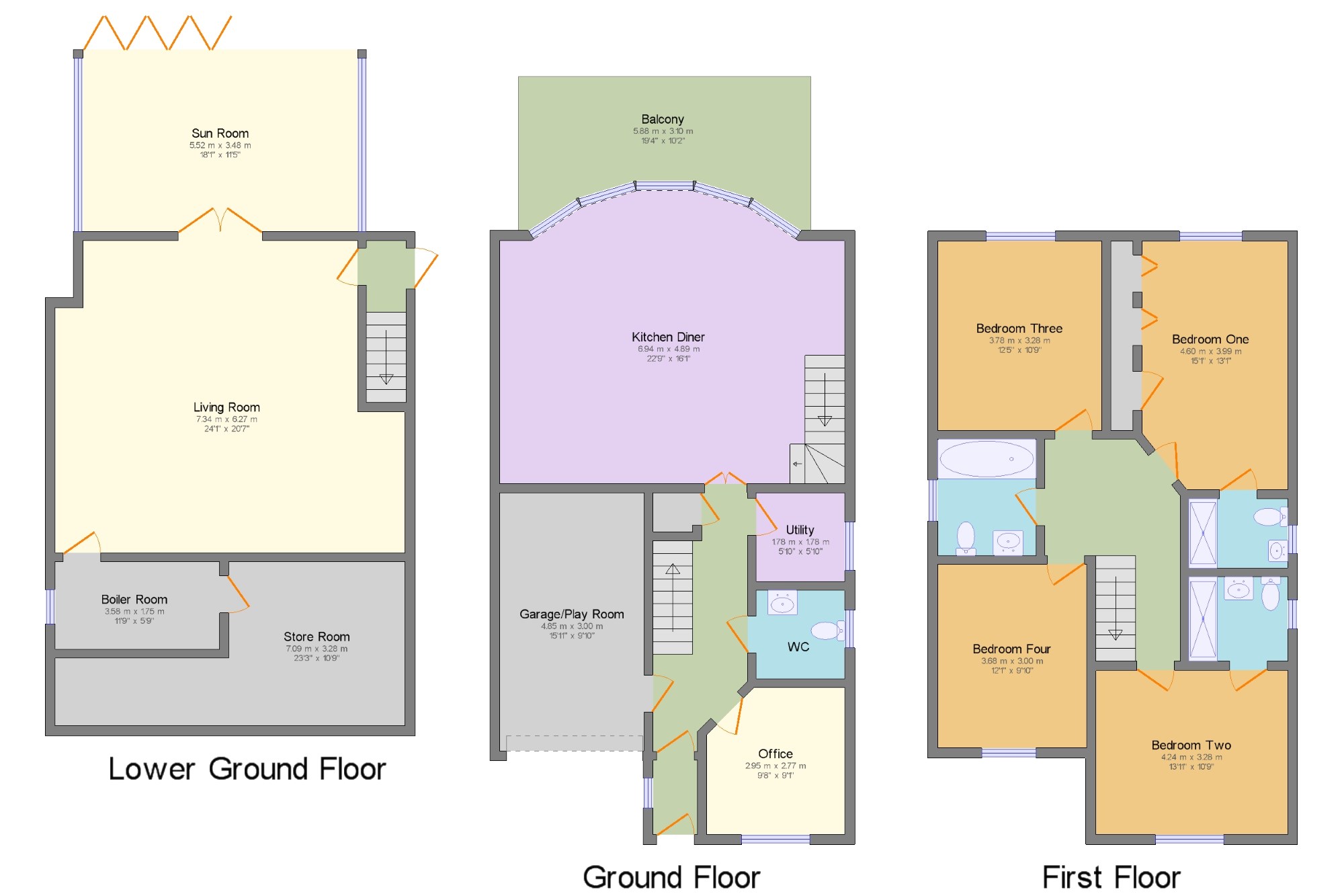 4 Bedrooms Detached house for sale in College Avenue, Maidstone, Kent ME15