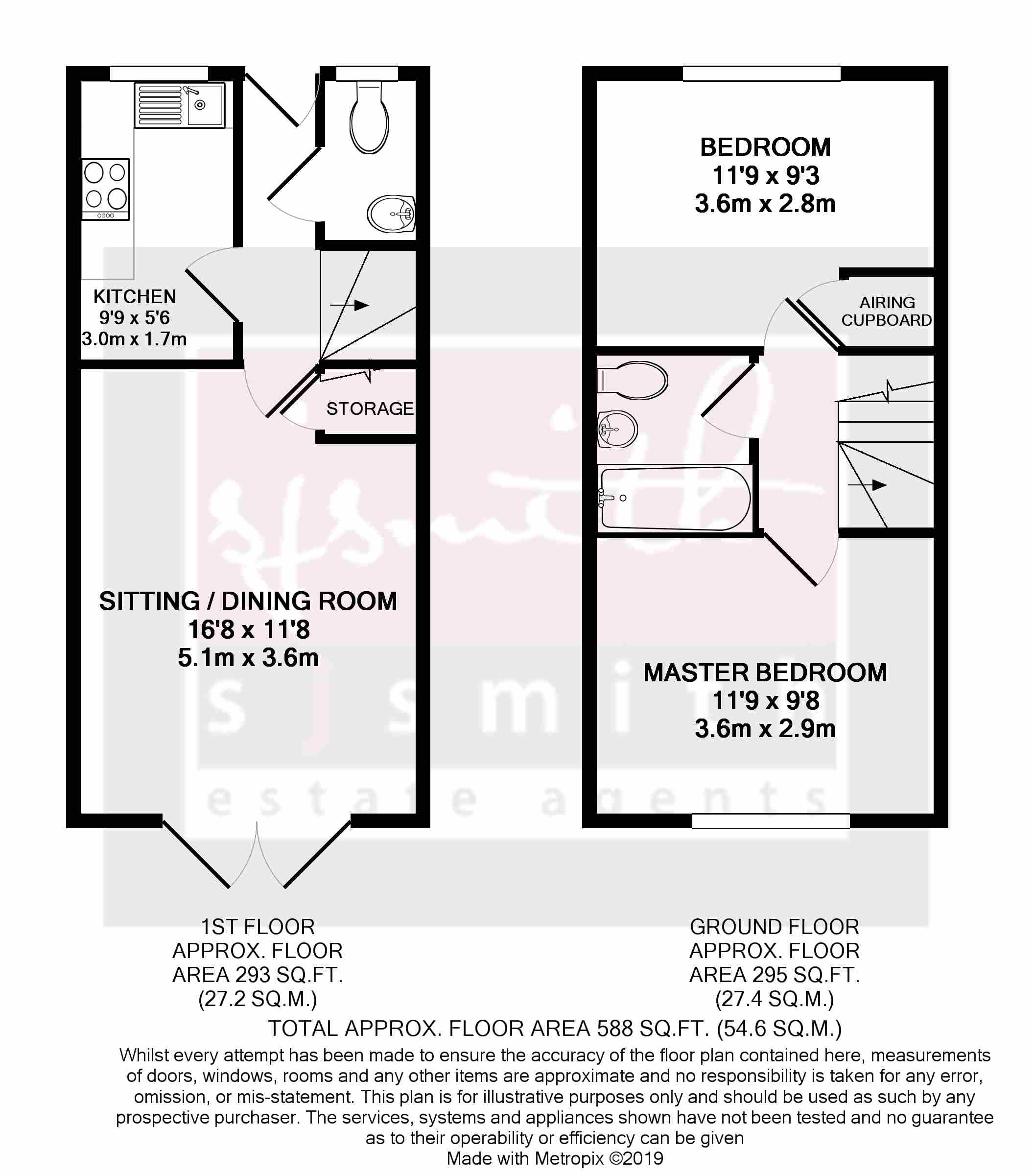 22, Cleveland Park, Staines-upon-Thames floorplan