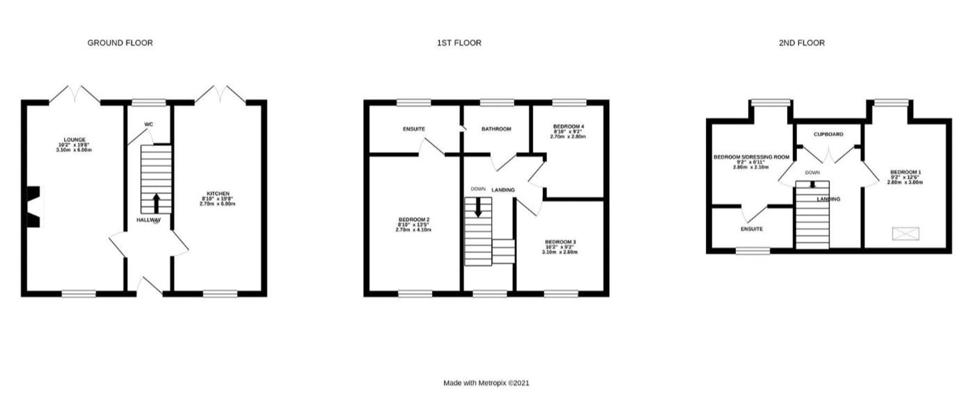 22 Stret Euther Penndragon, Newquay floorplan
