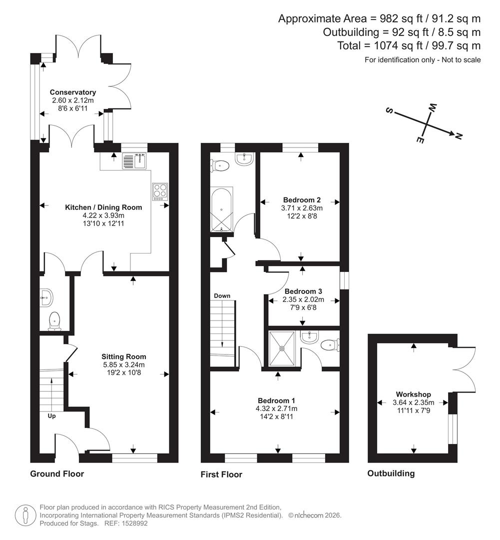 Orchard Lee, Newtown, Martock floorplan